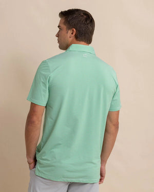 MEADOWBROOK STRIPE POLO FIR