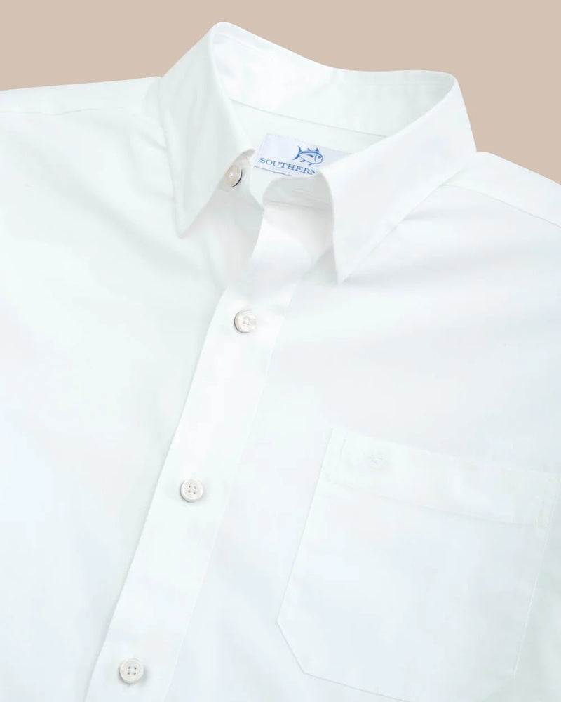 CHARLESTON OVERBROOK SPORT SHIRT WHITE