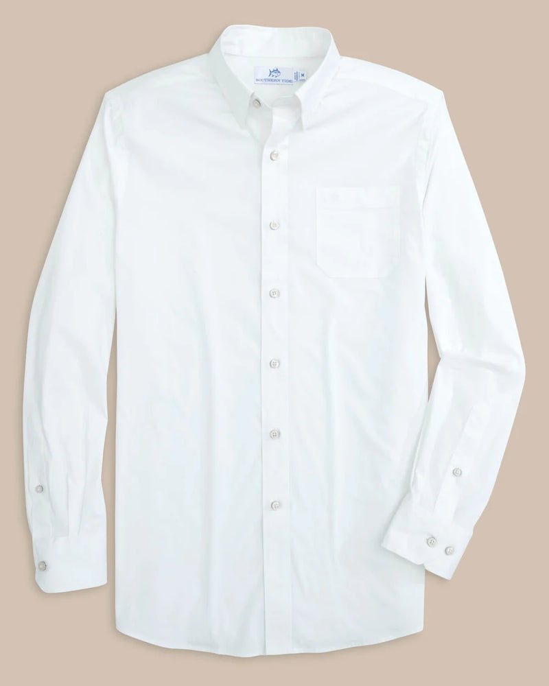 CHARLESTON OVERBROOK SPORT SHIRT WHITE