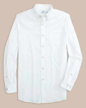 CHARLESTON OVERBROOK SPORT SHIRT WHITE