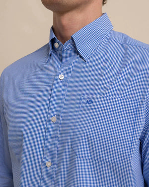 CHARLESTON COBALT BLUE PARKWOOD MICO GINGHAM