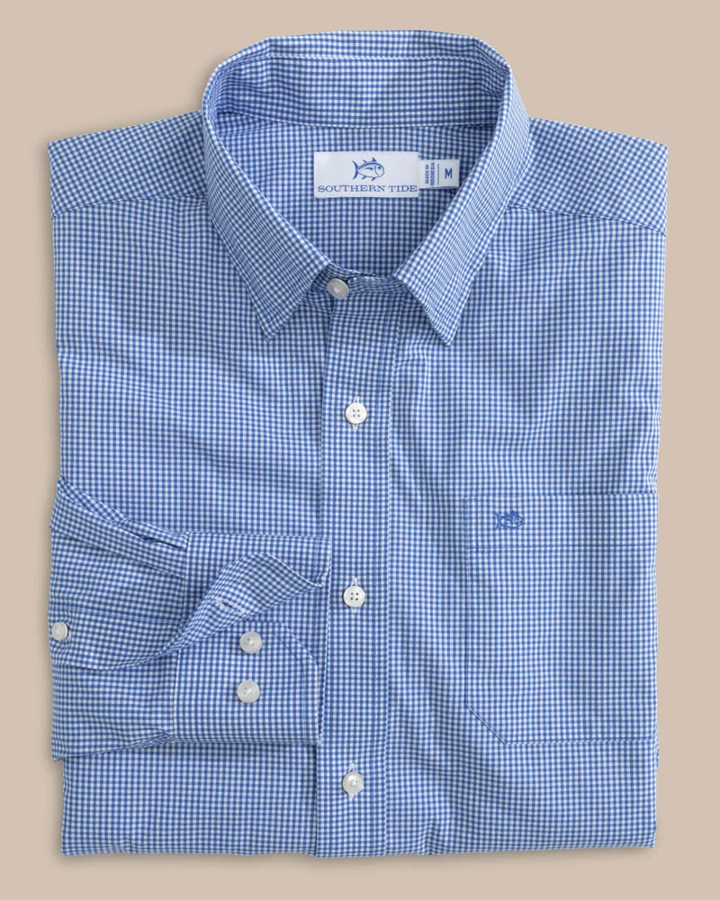 CHARLESTON COBALT BLUE PARKWOOD MICO GINGHAM