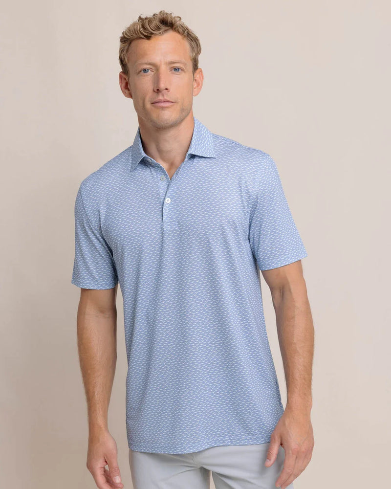 DRIVER FALL FLOCK POLO ASH BLUE