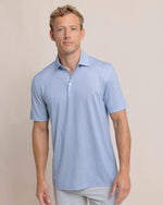 DRIVER FALL FLOCK POLO ASH BLUE