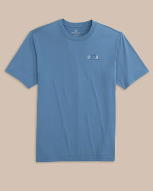 HOW TO CORNHOLE TEE CORONET BLUE