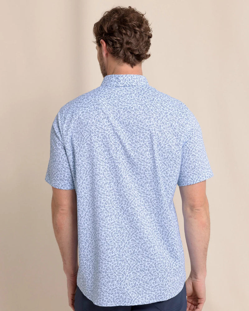 M SS IGUANA GLEE SPORTSHIRT CERULEAN
