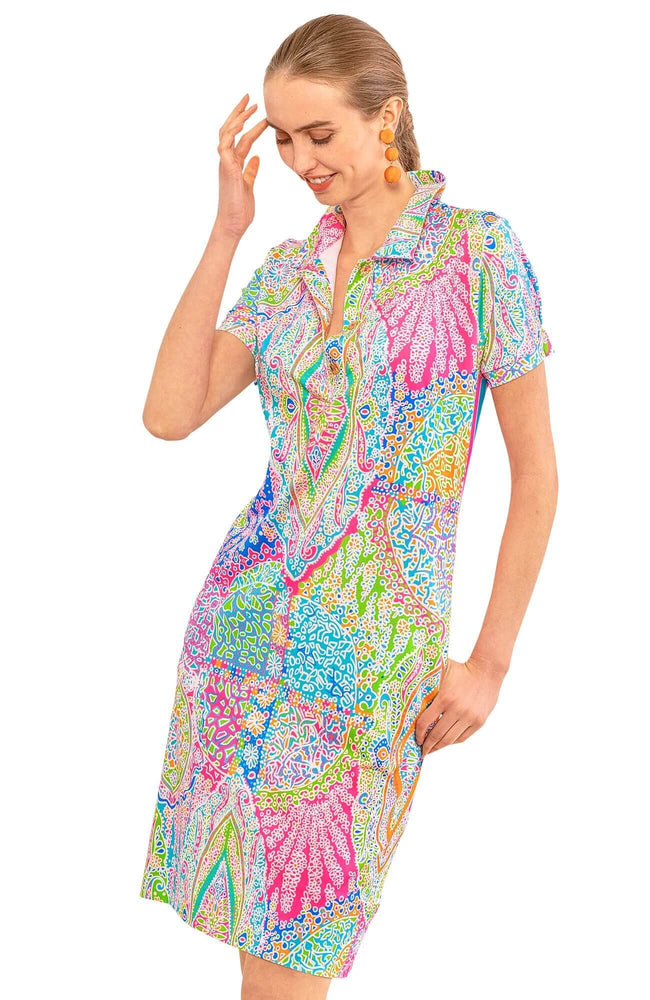 SERVE IT UP DRESS GRAND BAZAAR BRIGHTS