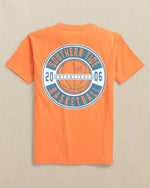 BOYS SHORT SLEEVE COURTSIDE TEE PEACH PARFAIT