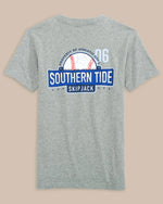 YOUTH SKIPJACK BASEBALL SS TEE HEATHER GREY