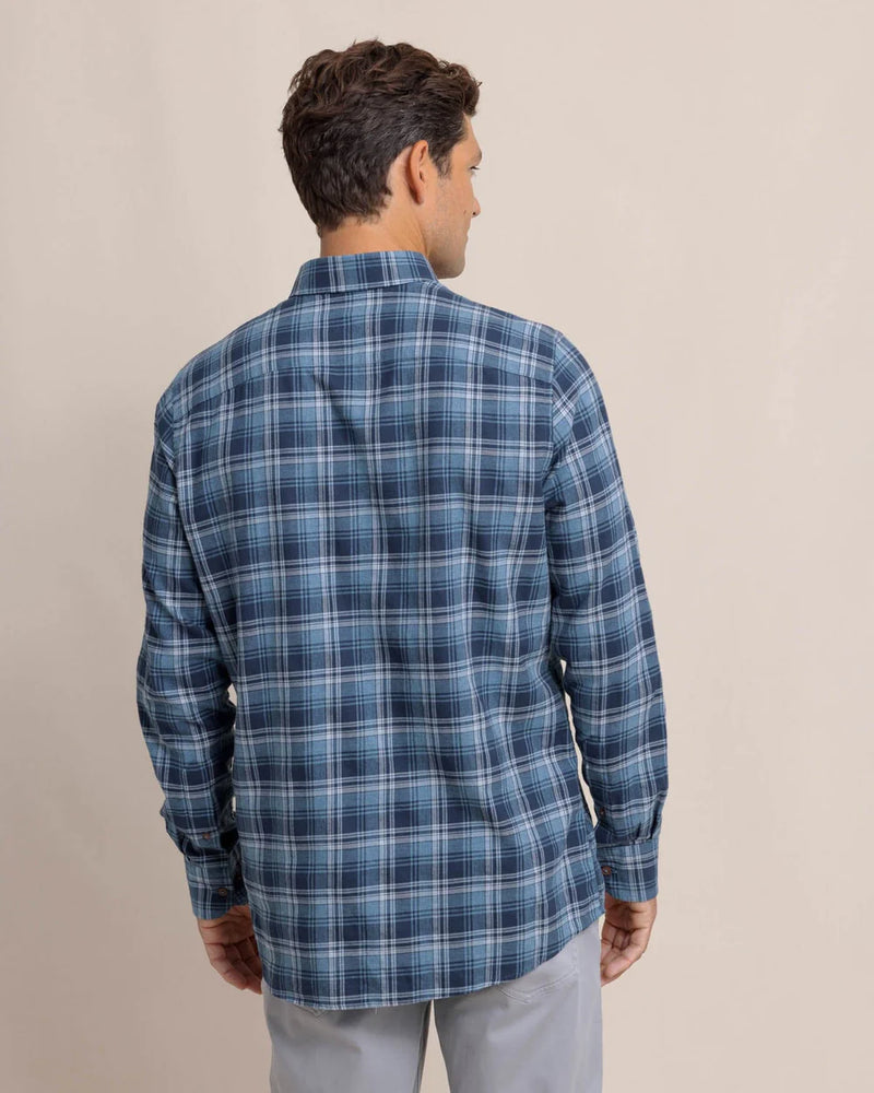 STILLWATER PLAID SEA BLUE