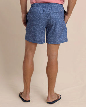 TIDE TO THE SHORE SWIM TRUNK LIGHT INDIGO